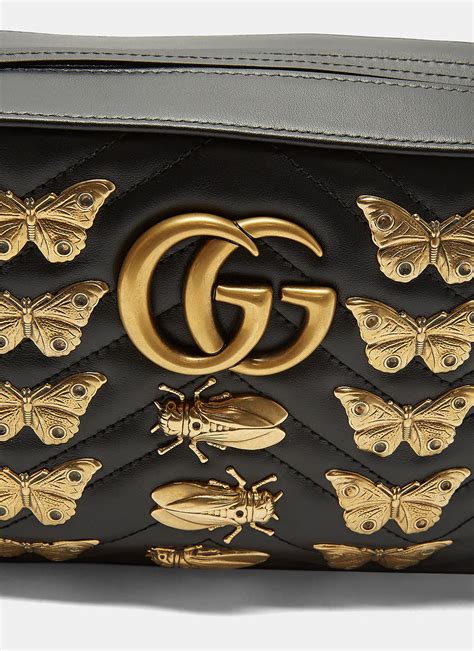 gucci insect marmont|what makes Gucci Marmont bag.